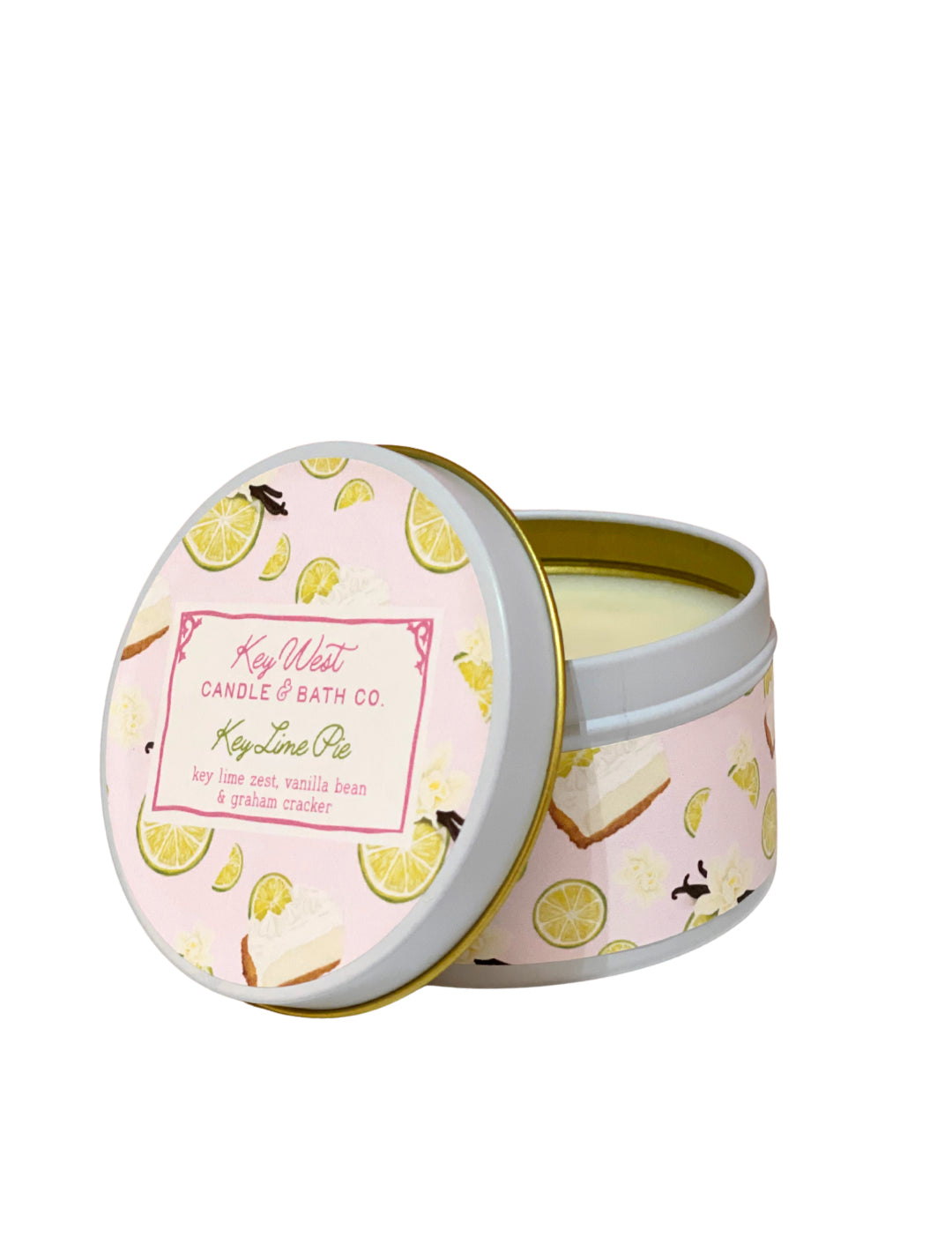 Key Lime Pie Travel Tin – Key West Candle & Bath Co.