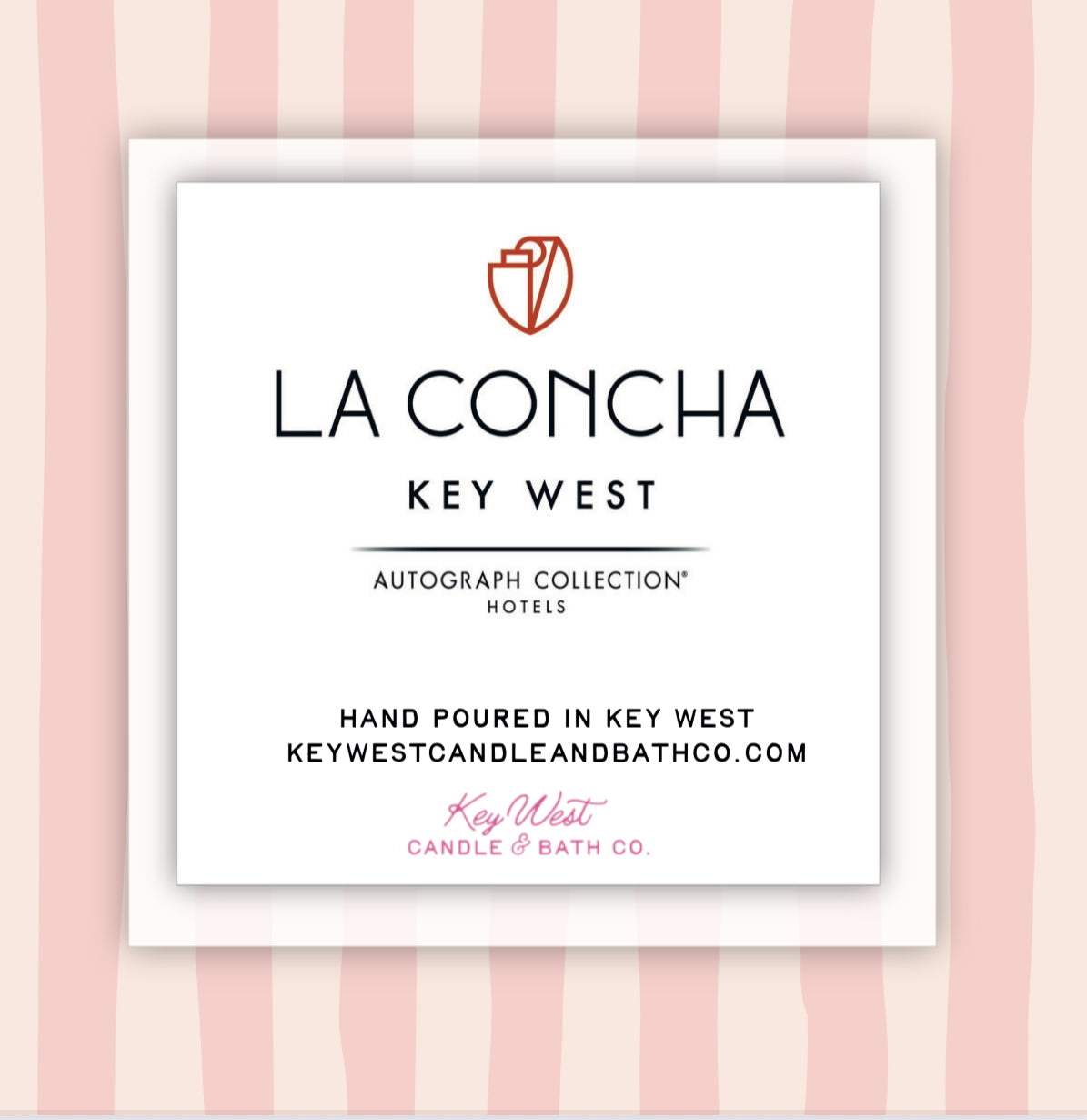 La Concha Resort Candle