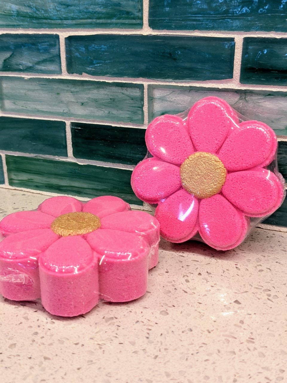 Pink Flower Bath Bomb