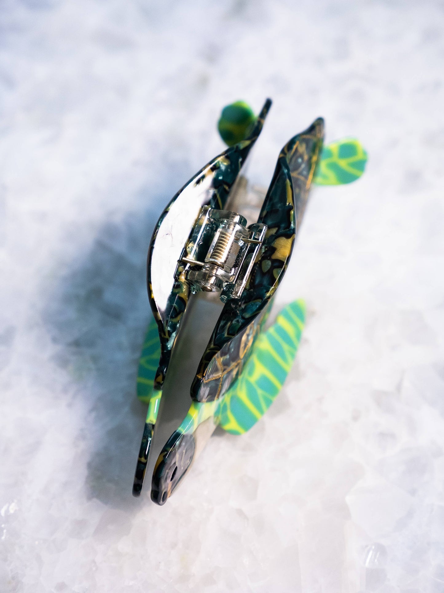Eco Friendly Loggerhead Turtle Hair Clip, Large