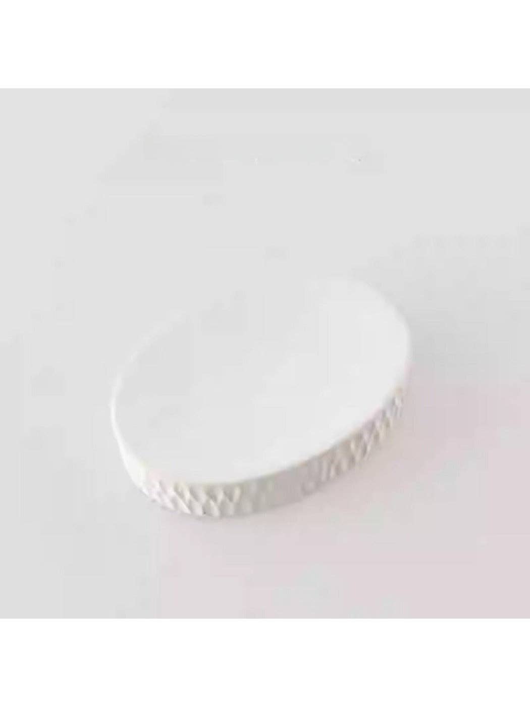 Rowa - Oval Ceramic Soap Dish: WHITE