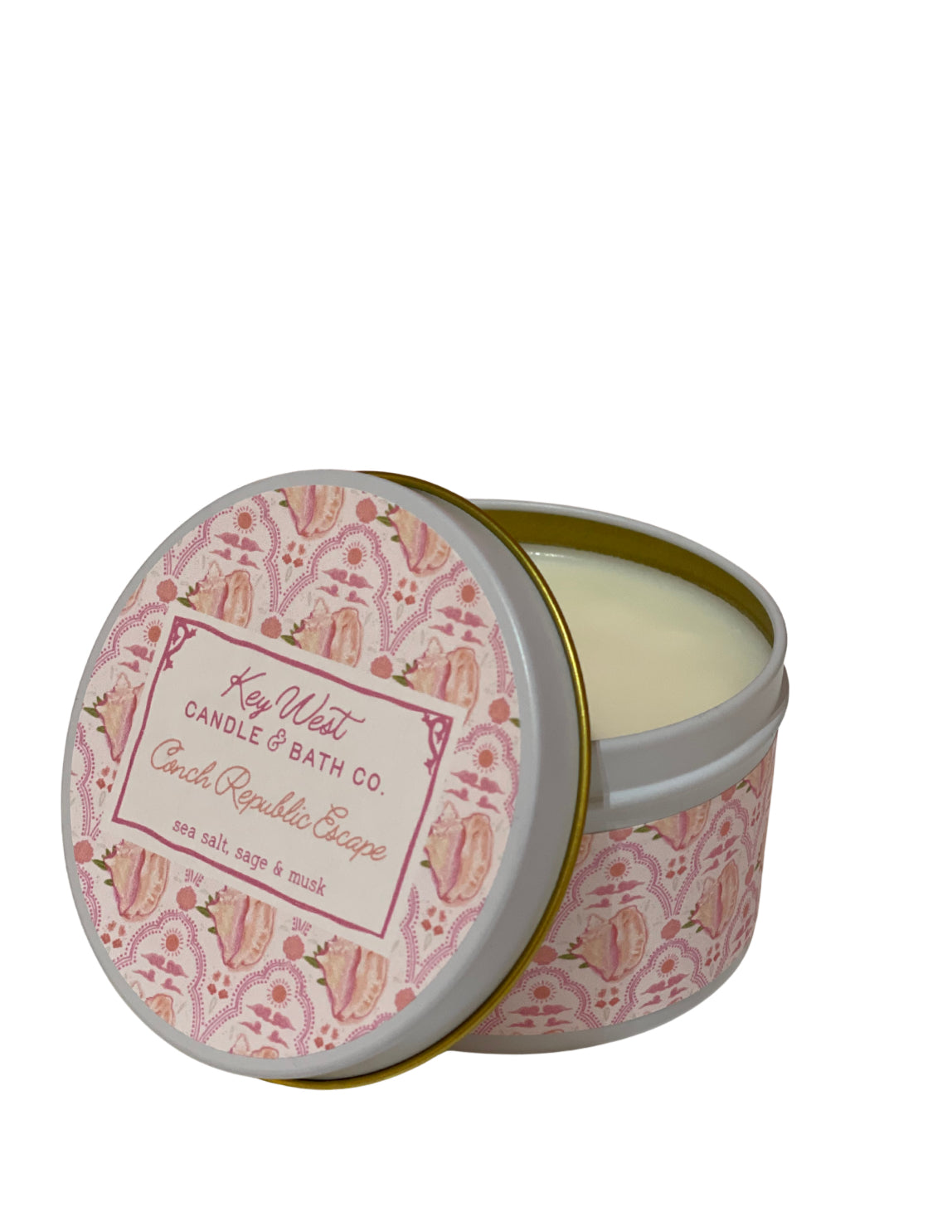 Conch Republic Escape 8oz - Sea Salt, Sage & White Musk