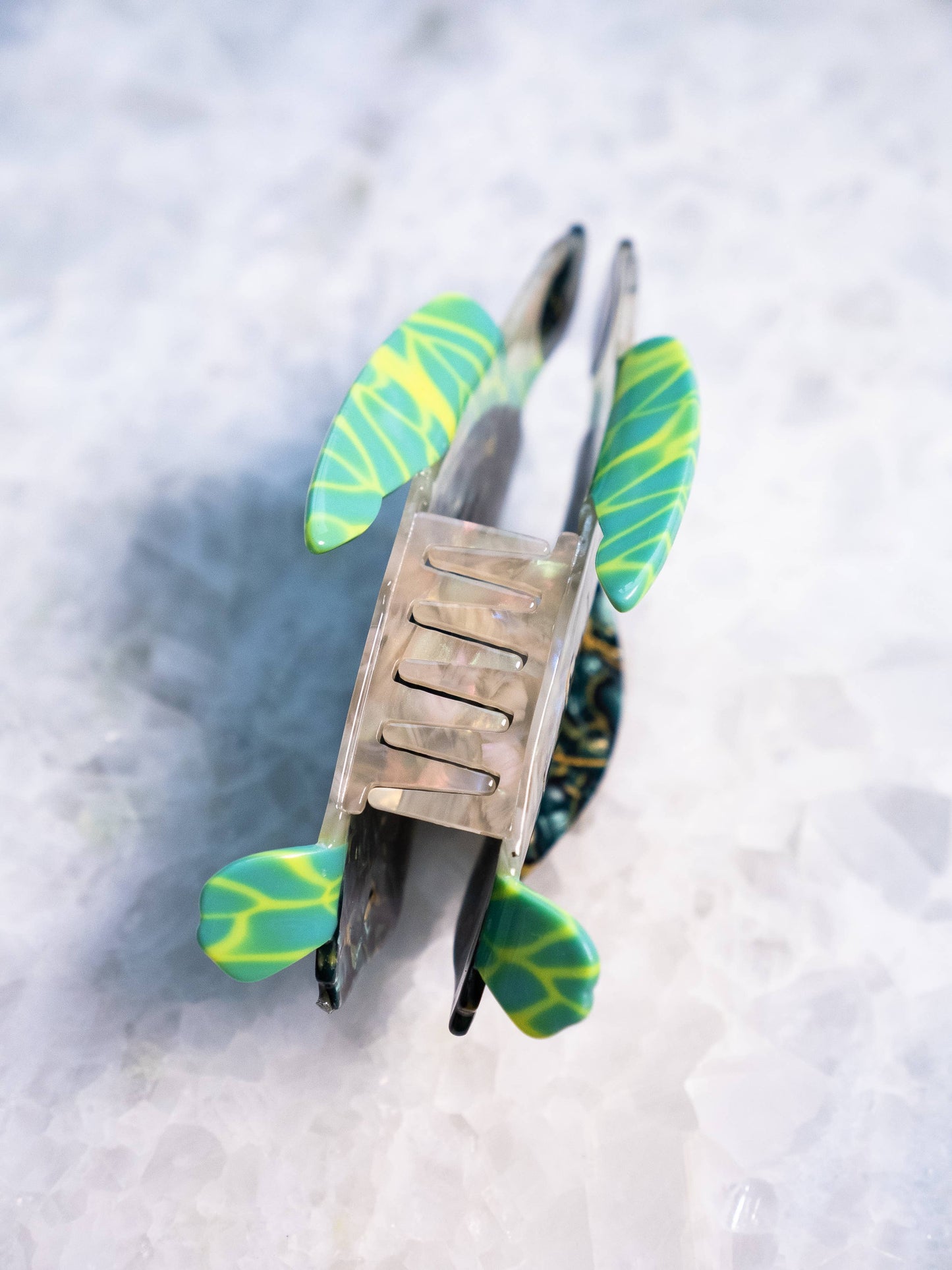 Eco Friendly Loggerhead Turtle Hair Clip, Large