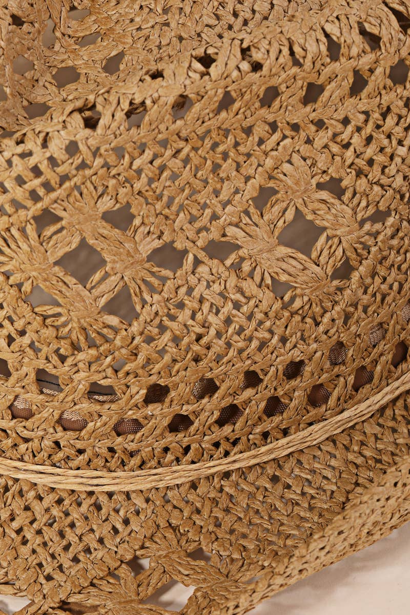 Western Straw Braided Cowboy Sun Hat: KA