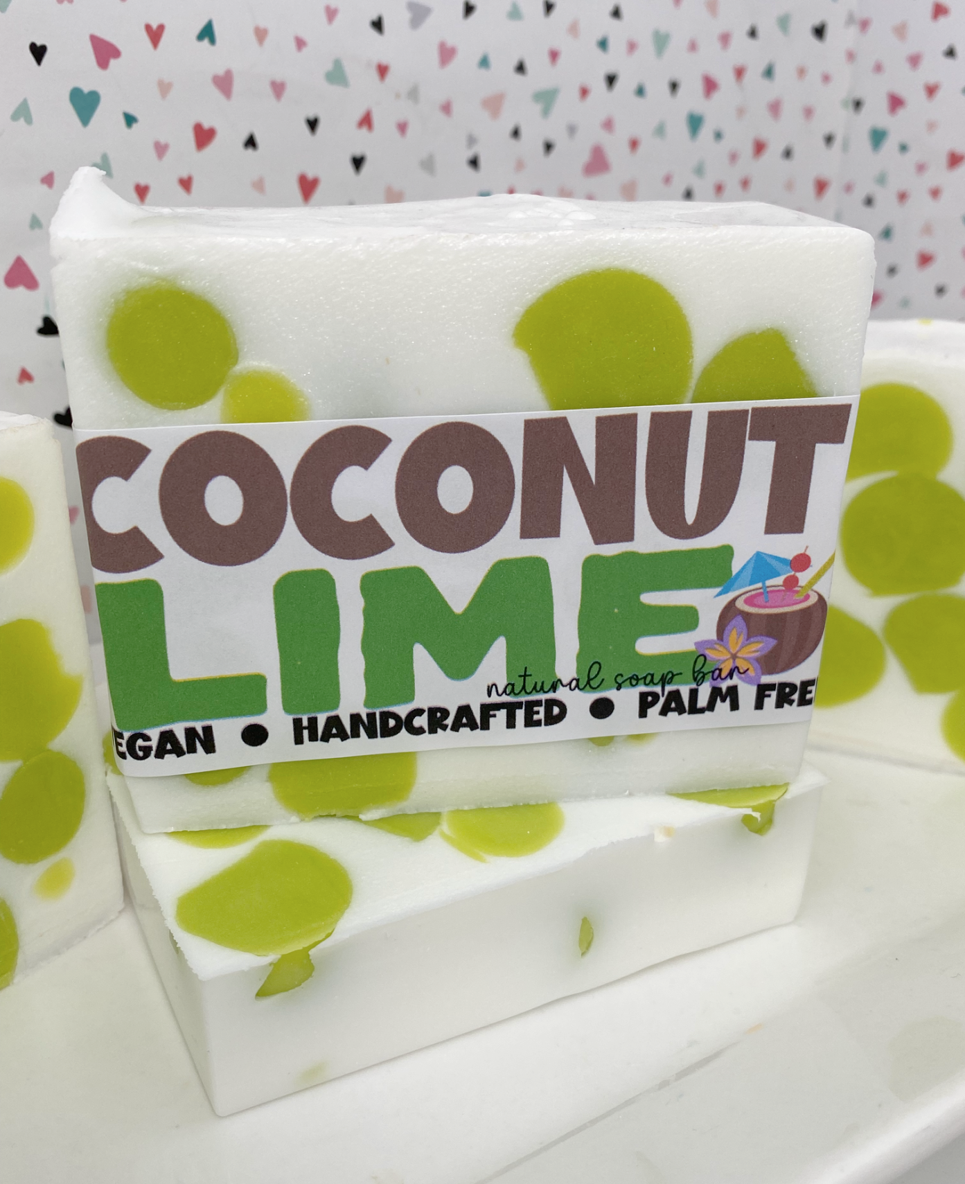 Coconut Lime - Handmade Soap Bar - Spring/Summer