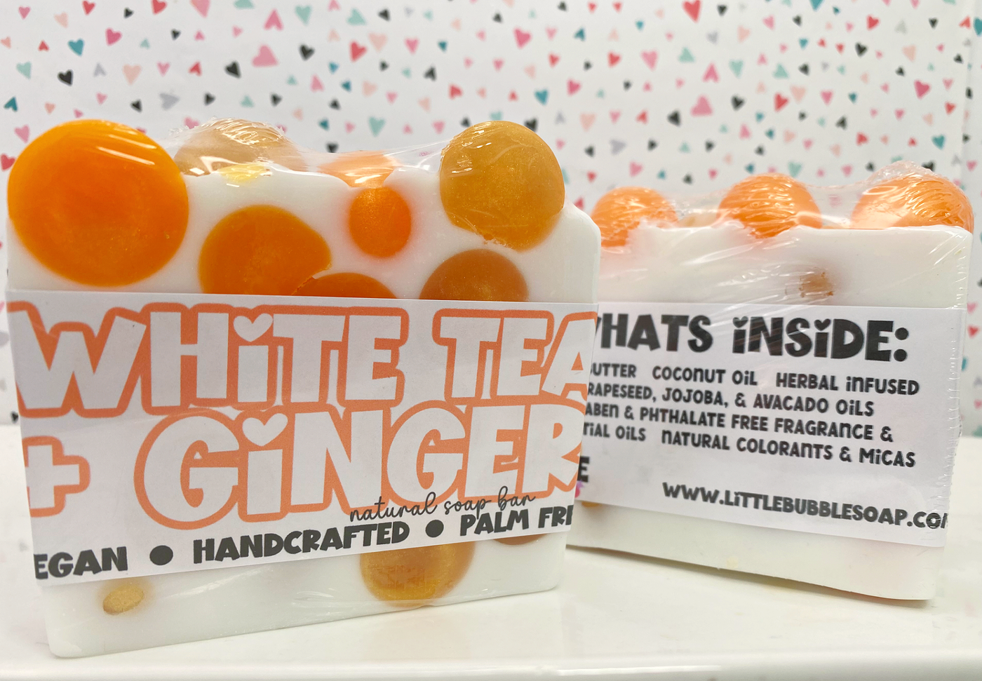 White Tea + Ginger - Handmade Soap Bar