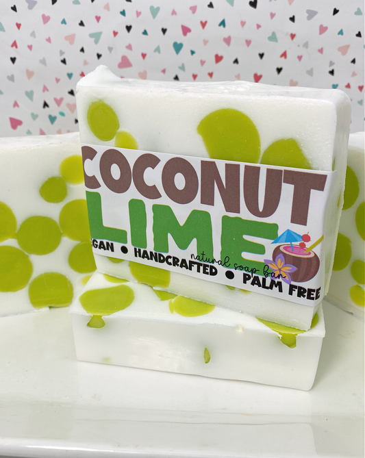 Coconut Lime - Handmade Soap Bar - Spring/Summer