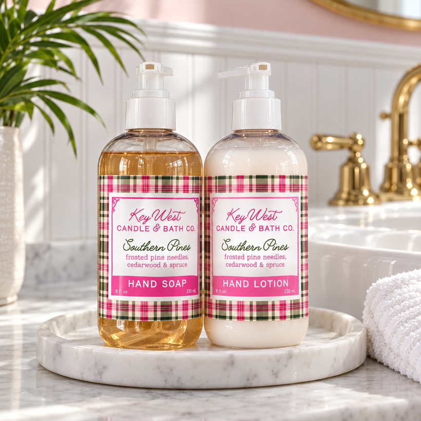 Southern Pines - 300ml Hand Soap & Hand Lotion Set