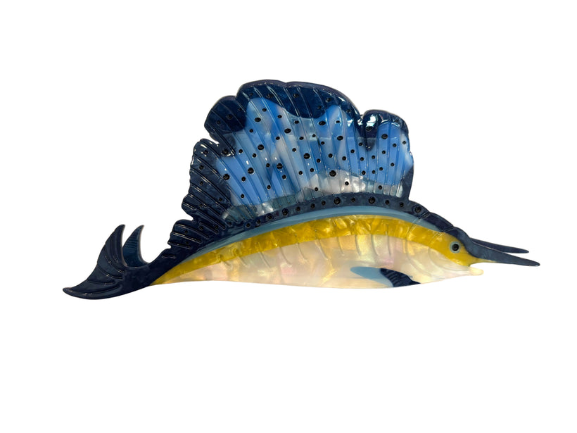 Sail Fish Shaped Claw Clip