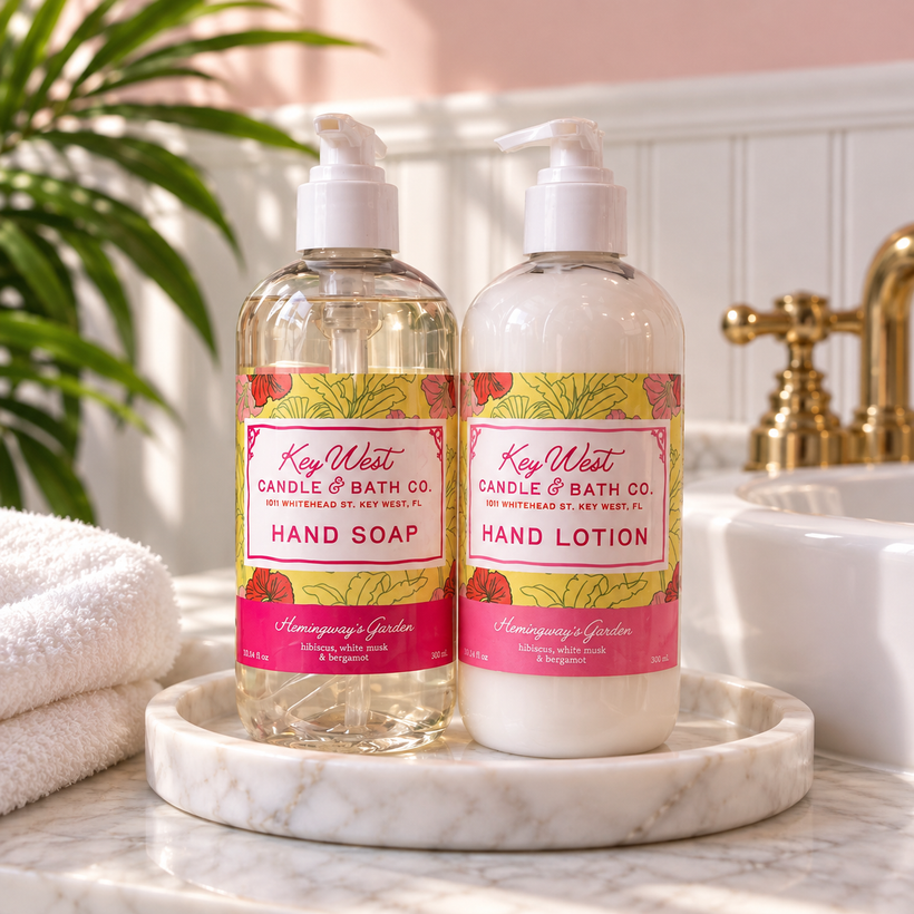 Hemingway's Garden - 300 ml Hand Soap & Hand Lotion Set