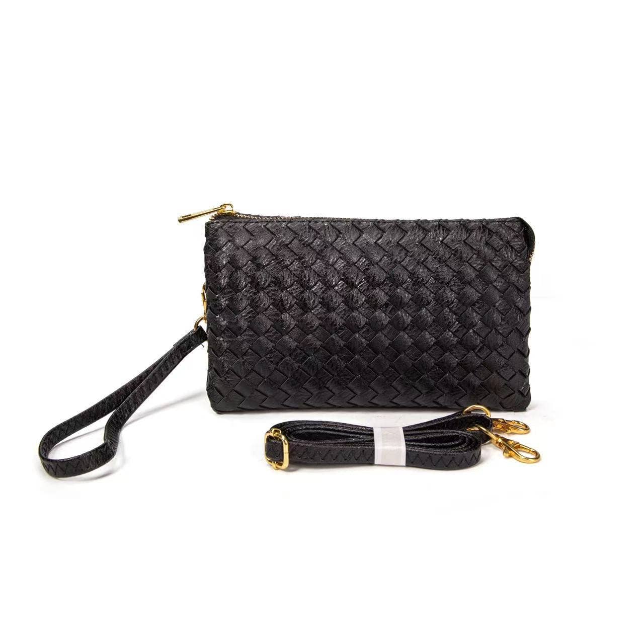 Clutch/Crossbody Bag: Black