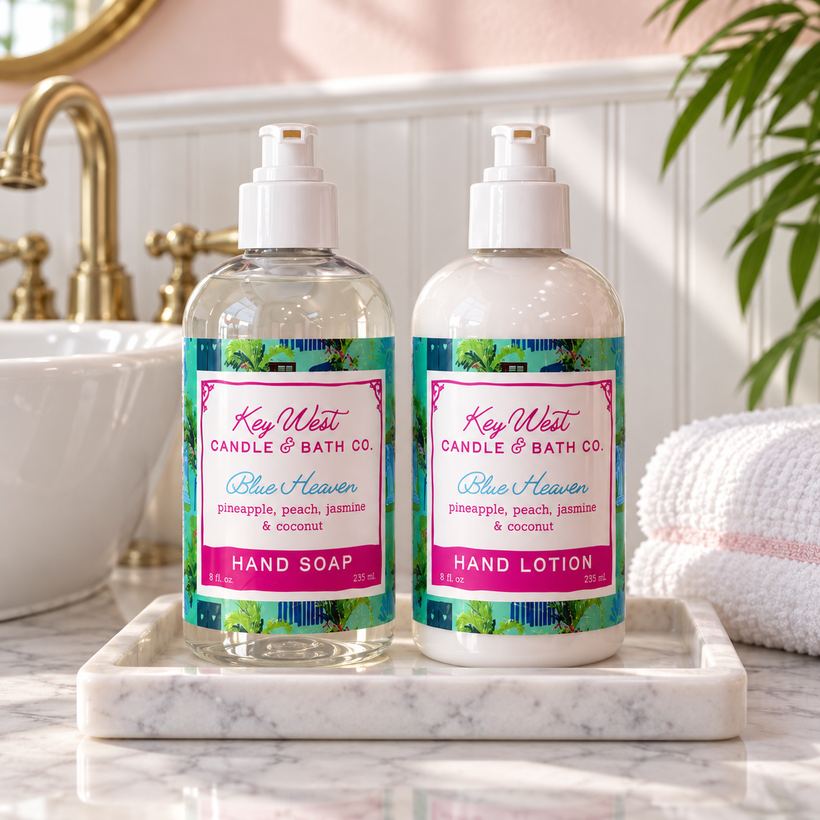 Blue Heaven - 300ml Hand Soap & Lotion Set
