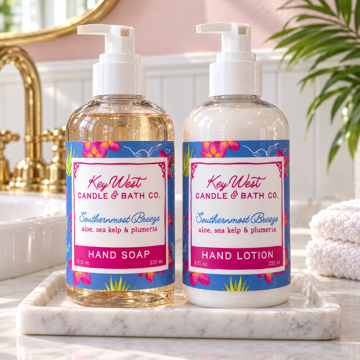Southernmost Breeze - 300 ml Hand Soap & Hand Lotion Set