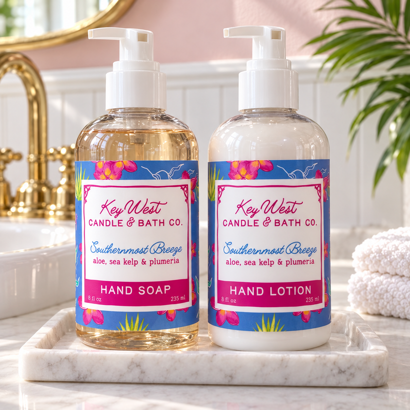 Southernmost Breeze - 300 ml Hand Soap & Hand Lotion Set