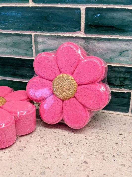 Pink Flower Bath Bomb