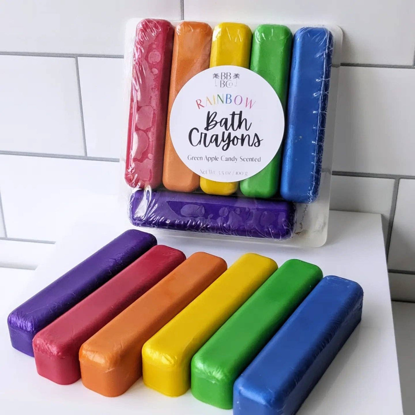 Rainbow Bath Crayons - Easter Basket Filler