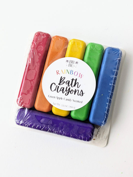 Rainbow Bath Crayons - Easter Basket Filler
