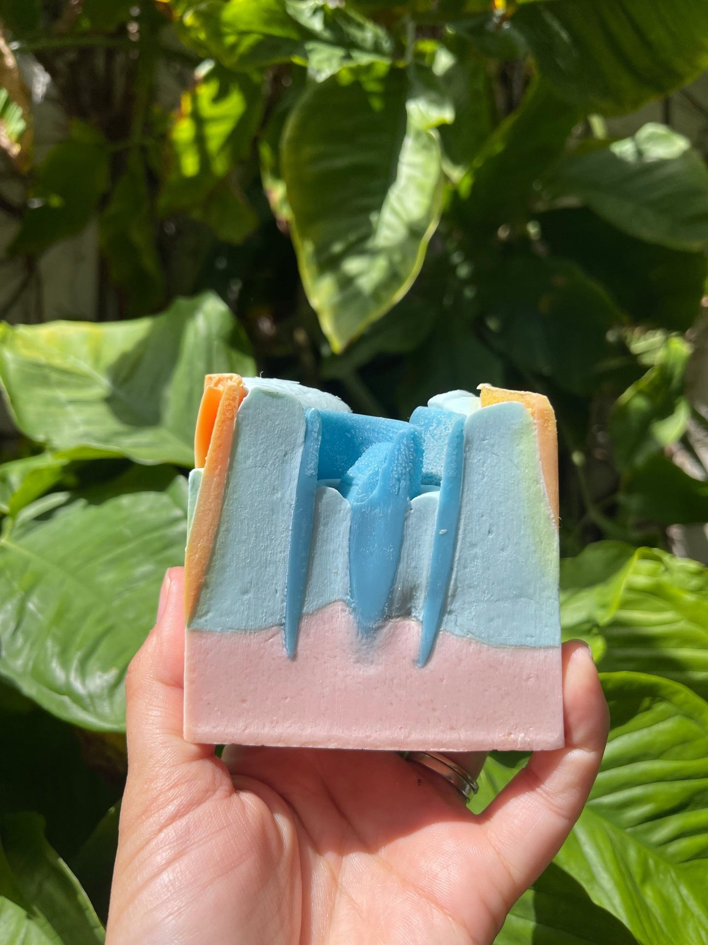 Teak & Sea Salt - Cold Press 1" Soap Bar - Key West Candle & Bath Co.